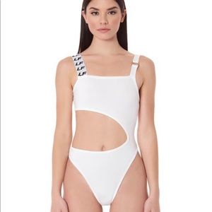 LF Asymmetrical strap cut out bodysuit